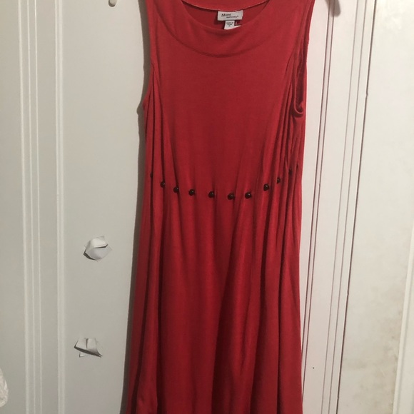 MIMI MATERNITY DRESS MEDIUM  RUST - Picture 3 of 9